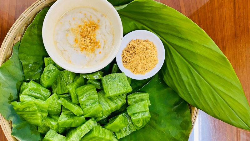bot nang nau mon
